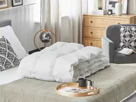 Пуховое одеяло Beliani, белый