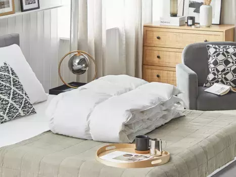 Пуховое одеяло Beliani, белый