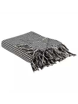 Пуховое одеяло Beliani Kuschel DAMEK, черный/белый