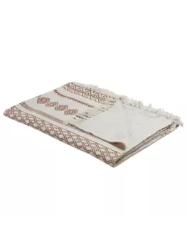 Пуховое одеяло Beliani Kuschel JORHAT, цвет braun/beige