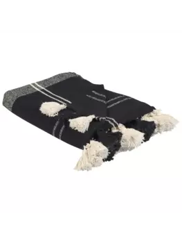 Пуховое одеяло Beliani Kuschel KULAC, черный/белый