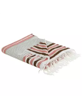 Пуховое одеяло Beliani Kuschel MAGAR, цвет beige/braun/rosa