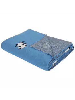 Пуховое одеяло Beliani Kuschel TALOKAN, цвет blau/schwarz/wei