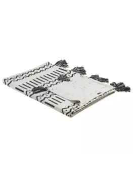 Пуховое одеяло Beliani Kuschel UNNAO, белый/черный