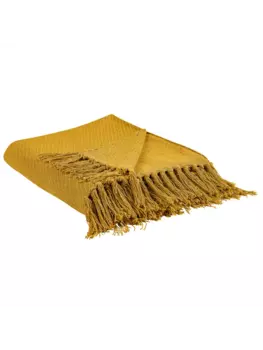 Пуховое одеяло Beliani Kuschel YARSA, желтый