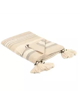 Пуховое одеяло Beliani Kuschel YARSELI, цвет beige/wei/schwarz