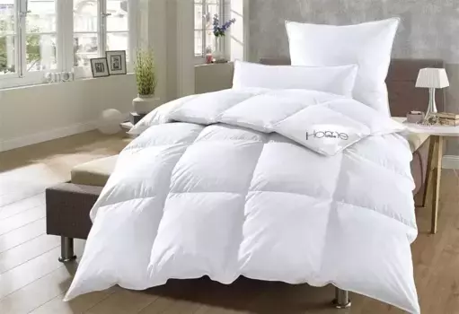 Пуховое одеяло для дома "Kniz Home affaire 200х220 см, белый