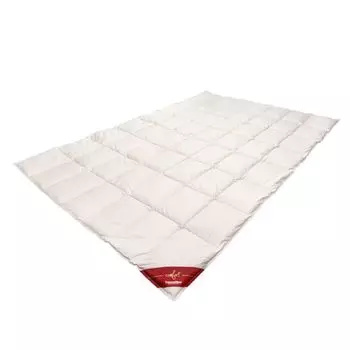 Пуховое одеяло Dream Castle Comfort нормальный 200 x 200 см Finest Swiss Nm 200 (D) Mako Batiste Traumschloss