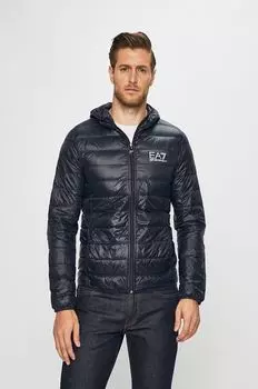 Пуховое одеяло EA7 Emporio Armani, темно-синий