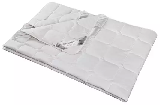 Пуховое одеяло летнее дикий шелк органический хлопок органический натуральный Ника различные размеры, размер: 200 х 220 moebel-frank