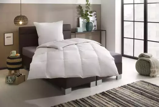 Пуховое одеяло lgdrm "Тайвен 200х200 см, белый