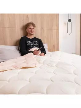 Пуховое одеяло MPS Textiles Mikrofaser Bett Eazy, цвет cremefarben & rosa