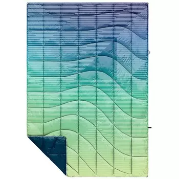 пуховое одеяло Rumpl NanoLoft 190х132 см, разноцветный