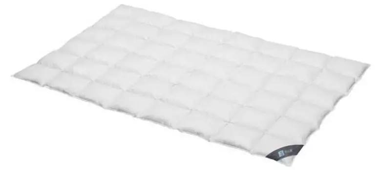 Пуховое одеяло Spessarttraum Blue, 155x3x220 см, белый