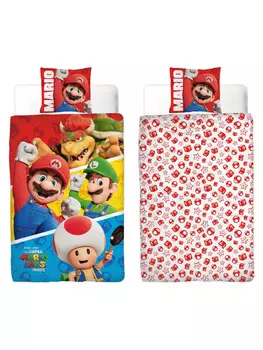 Пуховое одеяло Super Mario, красный