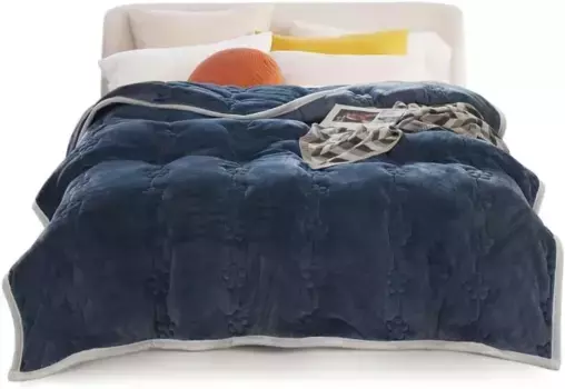 Пуховое одеяло Topchances, темно-синий