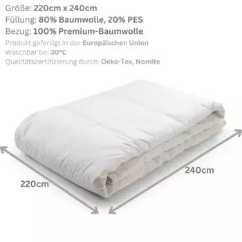 Пуховое одеяло Woodek Design, белый