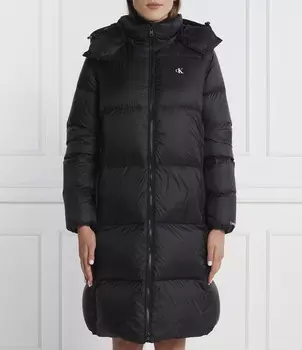 Пуховое пальто CALVIN KLEIN JEANS, черный