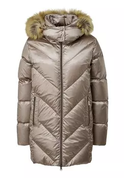Пуховое пальто comma, песочный