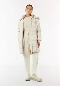 Пуховое пальто comma, песочный