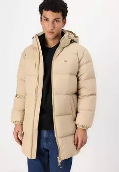 Пуховое пальто ESSENTIAL Tommy Jeans, песочный