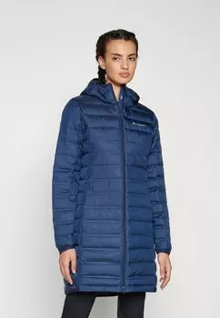 Пуховое пальто LAKE 22™ II DOWN LONG HOODED JACKET Columbia, темно-синий