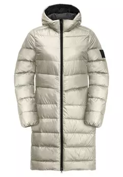 Пуховое пальто LENAUPLATZ Jack Wolfskin, серый