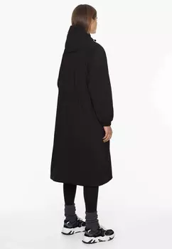 Пуховое пальто OYSHO, черный