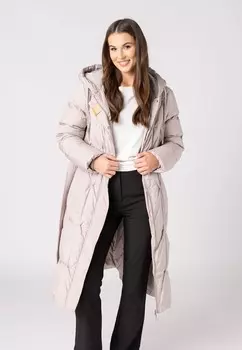 Пуховое пальто QUIOSQUE, бежевый