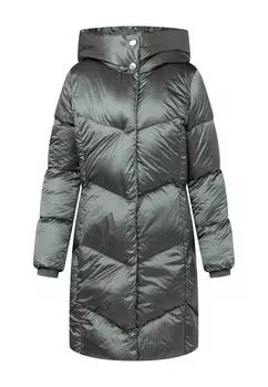 Пуховое пальто QUIOSQUE, темно-зеленый