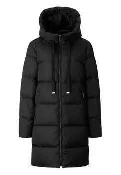 Пуховое пальто Rich & Royal, черный