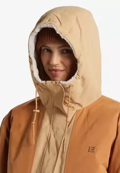 Пуховое пальто ROAD TO LAGUNA Billabong, коричневый