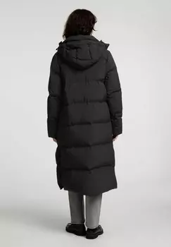 Пуховое пальто Selected Femme, черный