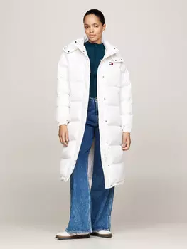 Пуховое пальто Tommy Jeans ALASKA, белый