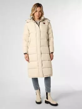 Пуховое пальто Tommy Jeans, бежевый