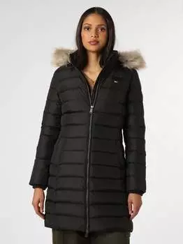 Пуховое пальто Tommy Jeans, черный