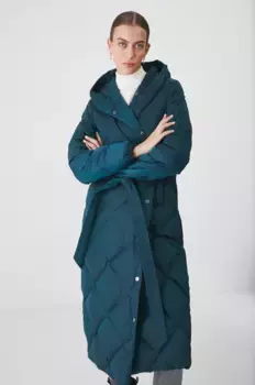 Пуховое плащ Medicine, бирюзовый