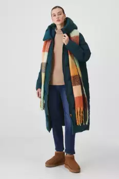 Пуховое плащ Medicine, бирюзовый