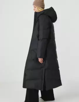 Пуховое плащ Medicine, черный