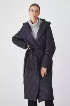 Пуховое плащ Medicine, черный