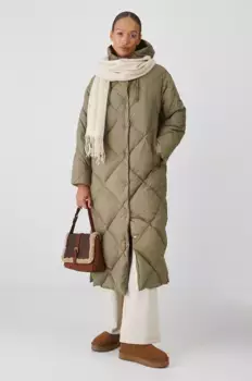 Пуховое плащ Medicine, коричневый