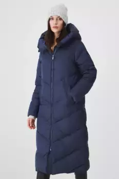 Пуховое плащ Medicine, темно-синий