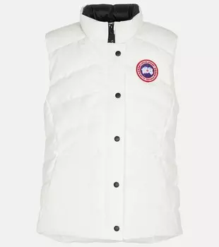 Пуховой жилет для фристайла CANADA GOOSE, белый