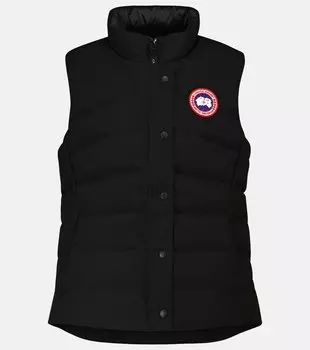 Пуховой жилет для фристайла CANADA GOOSE, черный