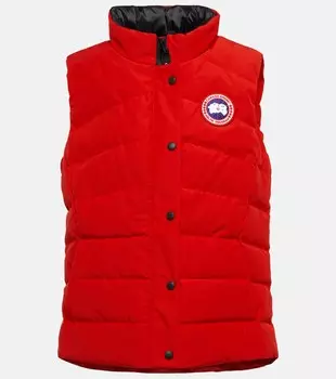 Пуховой жилет для фристайла CANADA GOOSE, красный