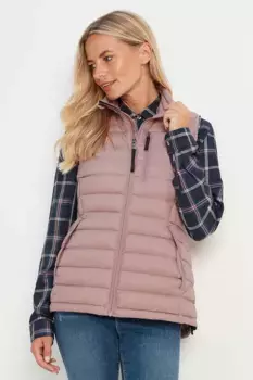 Пуховой жилет "Дракс" TOG24, розовый