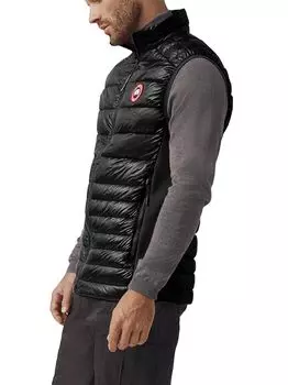 Пуховой жилет HyBridge Lite Tech Canada Goose, черный
