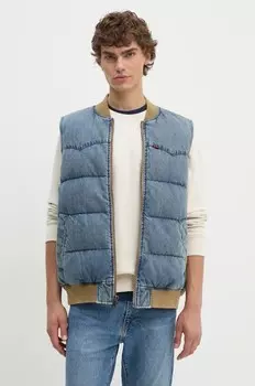 Пуховой жилет Levi's, синий