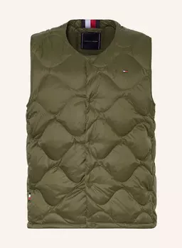 Пуховой жилет Tommy Hilfiger, хаки