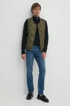 Пуховой жилет Tommy Hilfiger, зеленый